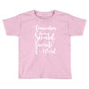 feminism is my second favorite f word Toddler T-shirt