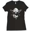 dj yoda Ladies Fitted T-Shirt