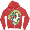 salmon likes wasabi Zipper Hoodie