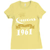 queens are born in 1961 Ladies Fitted T-Shirt