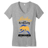 alaska is calling and i must go Women's V-Neck T-Shirt