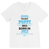 The Best Poppy Was Born In July V-Neck Tee