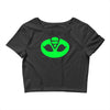 pj masks gekko symbol Crop Top