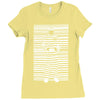 banksy prisoner barcode Ladies Fitted T-Shirt