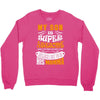 My Son Is Super Awesome His Momma Crewneck Sweatshirt