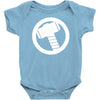 thor logo avengers marvel Baby Onesie