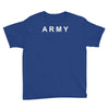 mens army military us Youth Tee