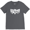 batcave goth logo V-Neck Tee
