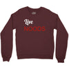 live noods Crewneck Sweatshirt
