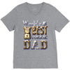 yorkie dad V-Neck Tee