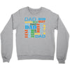 best dad Crewneck Sweatshirt