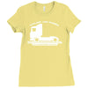 stolzer lkw fahrer trucker disponent Ladies Fitted T-Shirt