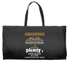 Aquarius Hated By Many Wanted By Plenty Disliked By Some Confronted By Weekender Totes