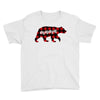 mama christmas bear Youth Tee