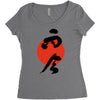 Living in The Now Women's Triblend Scoop T-shirt