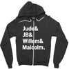 Jude JB Willem Malcolm Zipper Hoodie