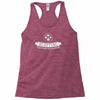 bluffing balls beat everything Racerback Tank