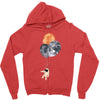 Ballon Planet Zipper Hoodie