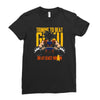 training to beat saiyan or at least warrior anime gym workout lifting Ladies Fitted T-Shirt