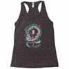 the girl and the dragon Racerback Tank