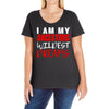 my ancestors wildest dream Ladies Curvy T-Shirt