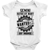 Gemini Hated By Many Wanted By Plenty Baby Onesie