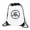 Last Man Standing Drawstring Bags