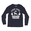 This Girl Loves Her Doberman Pinscher Long Sleeve Shirts