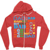 best dad Zipper Hoodie