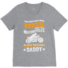 Motorcycles Daddy, V-Neck Tee