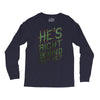 zombie right behind Long Sleeve Shirts