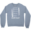beard length chart Crewneck Sweatshirt