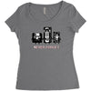 never forget casette diskette Women's Triblend Scoop T-shirt