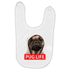 pug life Baby Bibs