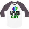 kiss me im gay 3/4 Sleeve Shirt