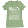 night's watch vow got christmas Ladies Fitted T-Shirt