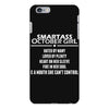 Smartass October Girl iPhone 6 Plus/6s Plus Case
