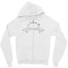 goosebumps Zipper Hoodie