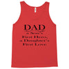 dad a sons first hero Tank Top