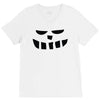smiling teeth pumpkin face V-Neck Tee