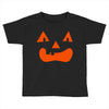 fun face pumpkin Toddler T-shirt