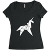 horse Women's Triblend Scoop T-shirt