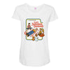 let's summon demons Maternity Scoop Neck T-shirt