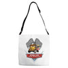 friend miss fritter Adjustable Strap Totes