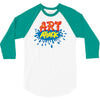 retro tv show unofficial art attack 3/4 Sleeve Shirt
