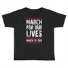 March For Our Lives Toddler T-shirt