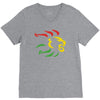 reggae lion dub ska skanking roots club music V-Neck Tee