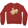spongebob squarepants and patrick christmas Crewneck Sweatshirt