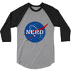 nerd 3/4 Sleeve Shirt