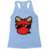 devil face 2 Racerback Tank
